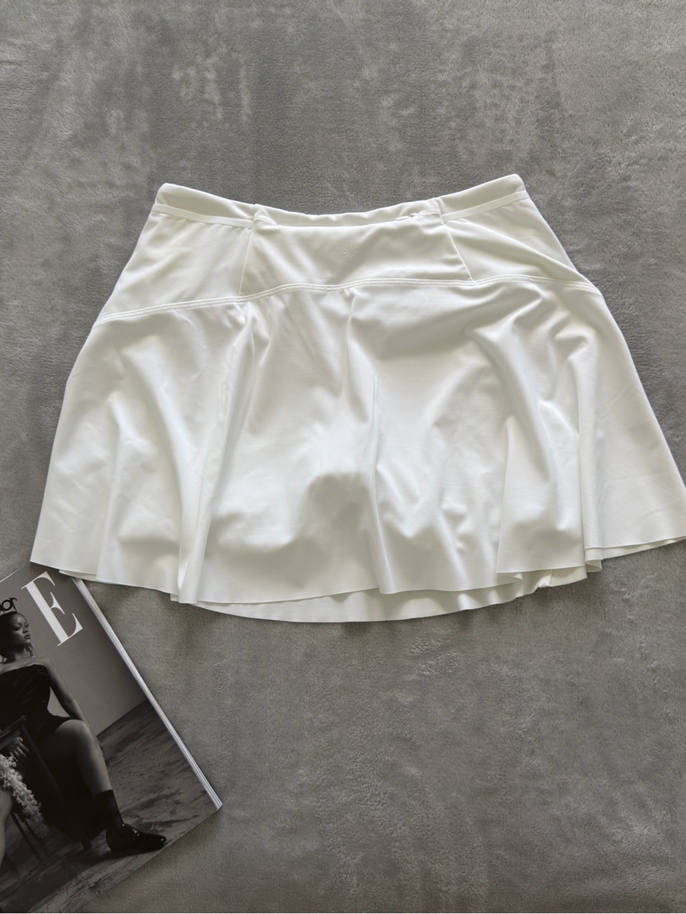 Athleta White Circle Skirt